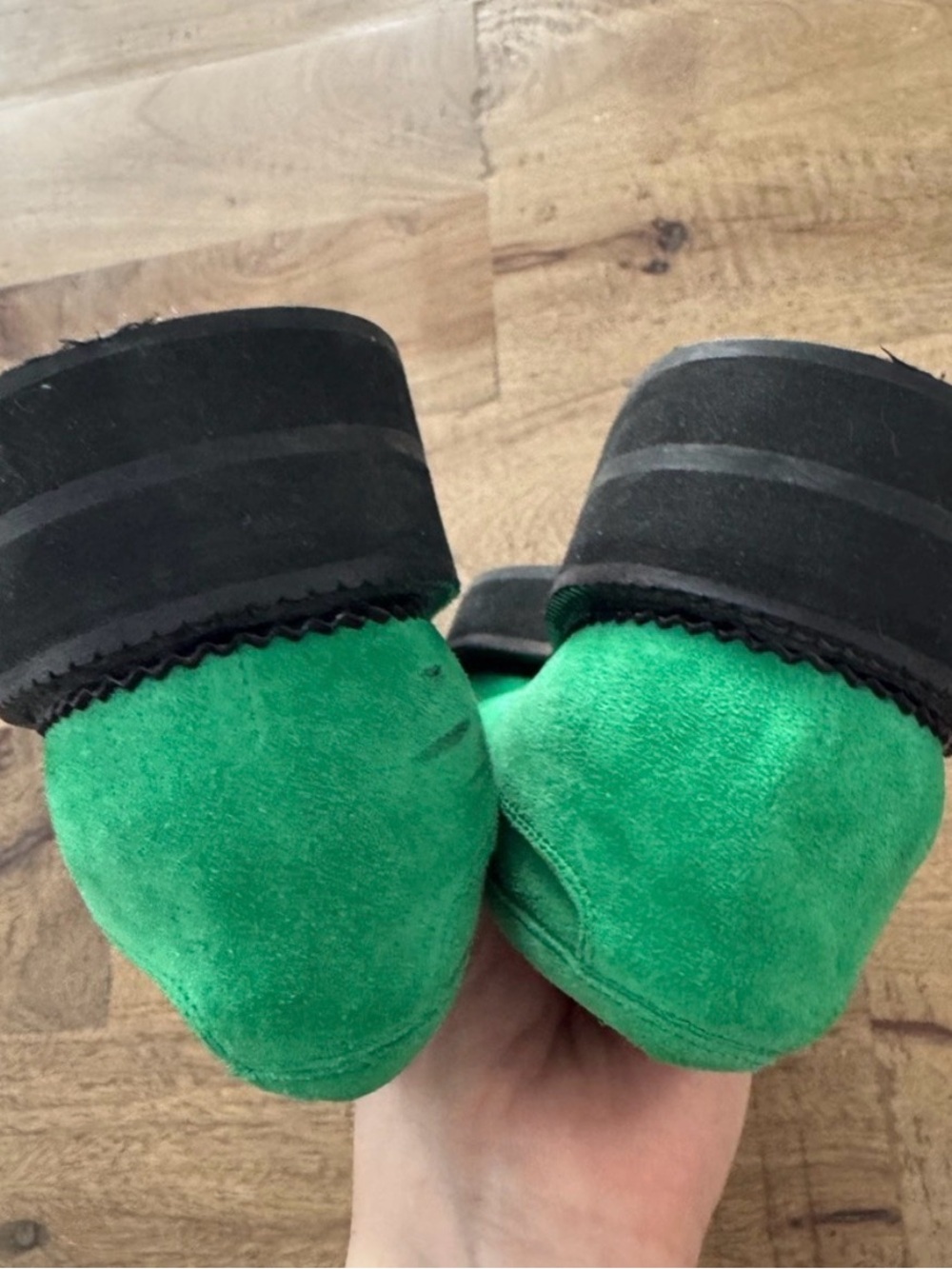 Maguire Suede Paola Penny Loafers Peppermint Green - Picture 8 of 10